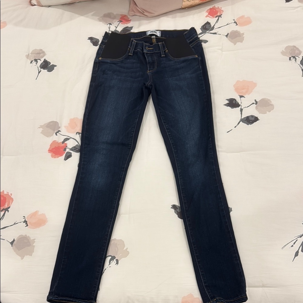 PAIGE Blue Skinny Jeans